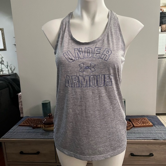 Under armor gear gear grey racerback tank - Picture 1 of 3